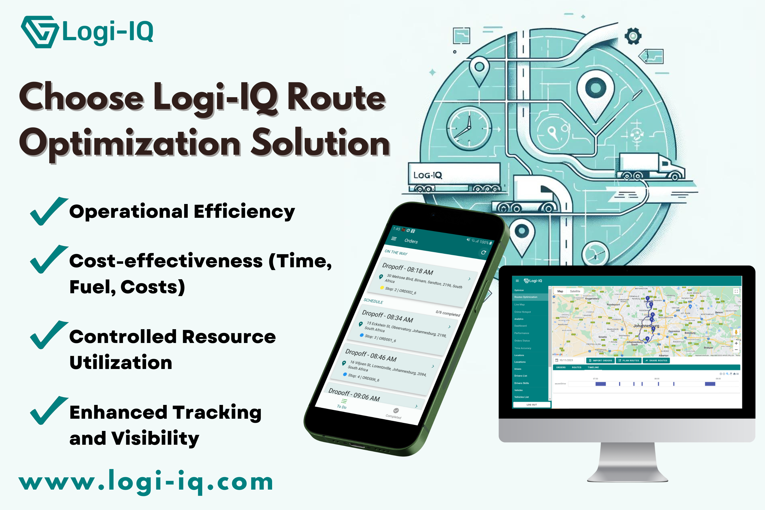 Logi-IQ Route Optimization Solution